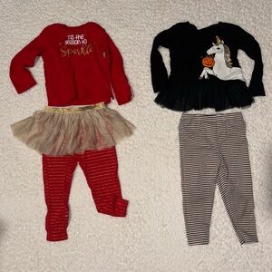 18-24 months Holiday tutu outfits